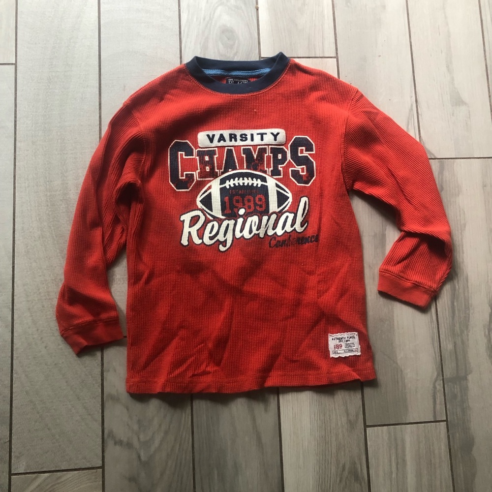 The children’s place boys long sleeve shirt medium